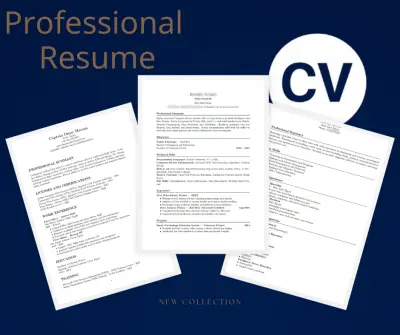 تصميم سيرة ذاتية