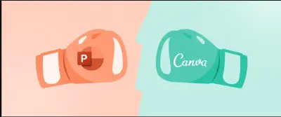 تصميم عروض تقديمية تفاعلية (Canva/Powerpoint)