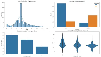 تحليل بيانات تيتانيك