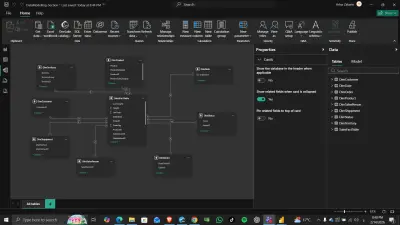بناء نموذج Star Schema احترافي لتحليل البيانات في Power BI