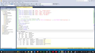 هندسة مستودعات البيانات: معالجة وتحديث البيانات التاريخية (SCD) عبر SQL Server