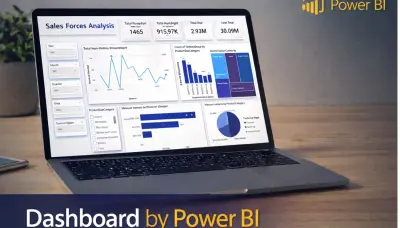 تصميم وتطوير لوحة تحكم لتحليل البيانات باستخدام power bi