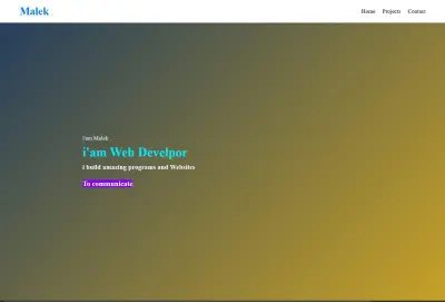انشاء protofolio