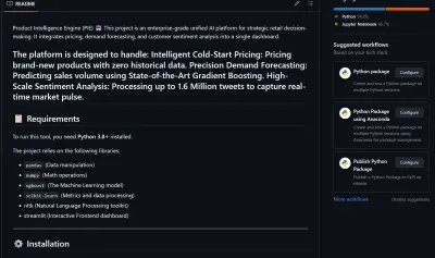 price and sales prediction