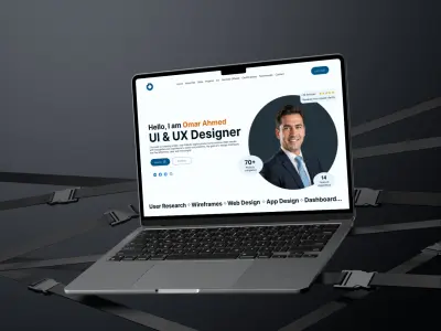 تصميم بورتفوليو احترافي (Portfolio Design)