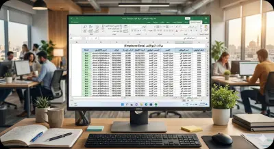 ادخال بيانات موظفين في شركه