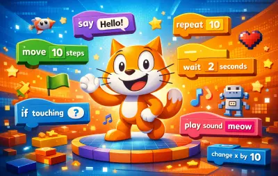 برمجة ألعاب تعليمية للأطفال باستخدام Scratch