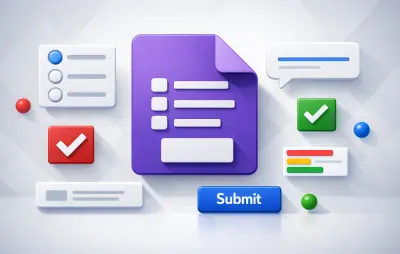 تصميم احترافي لنموذج Google Form حسب طلبك