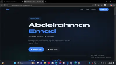 بورتفليو شخصى