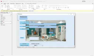 برنامج قاعده بيانات لمستشفى لتسجيل المرضى