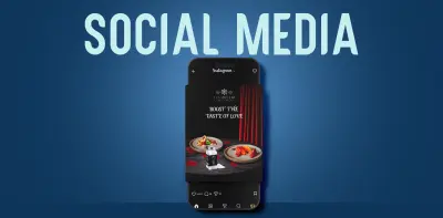 تصميم سوشيال ميديا لبراند ملح