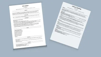 تصميم سيره ذاتيه احترافيه