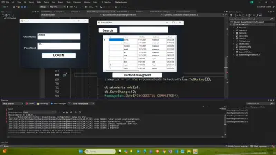 إنشاء تطبيق ديسكتوب لسيستم تسجيل الطلاب