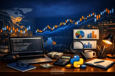 تحليل البيانات وإعداد تقارير احترافية للأسواق المالية باستخدام بايثون