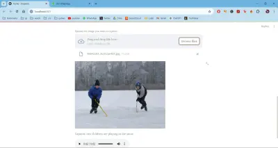 Image Captioning with Text-to-Speech for Visually Impaired People