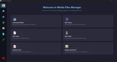 Media Files Manager