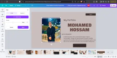 تصميم Portfolio شخصي احترافي لعرض المشاريع