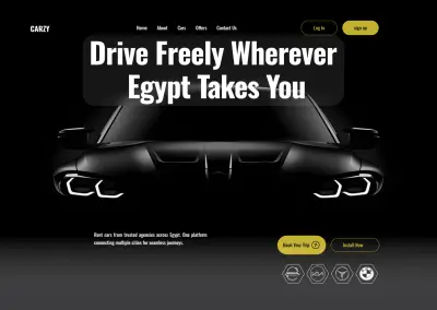 تصميم صفحة هبوط احترافية عالية التحويل (Landing Page)