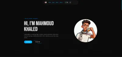 تصميم portfolio احترافي بتقنيات حديثة لعرض مهاراتك بشكل مميز
