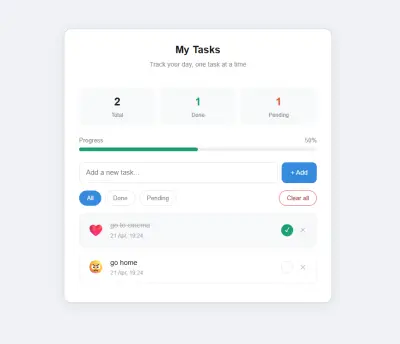 تطبيق إدارة المهام اليومية