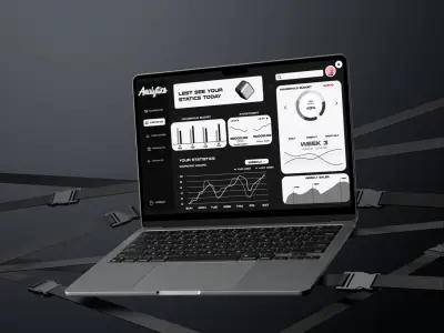 تصميم Dashboard احترافي وعصري (UI/UX)