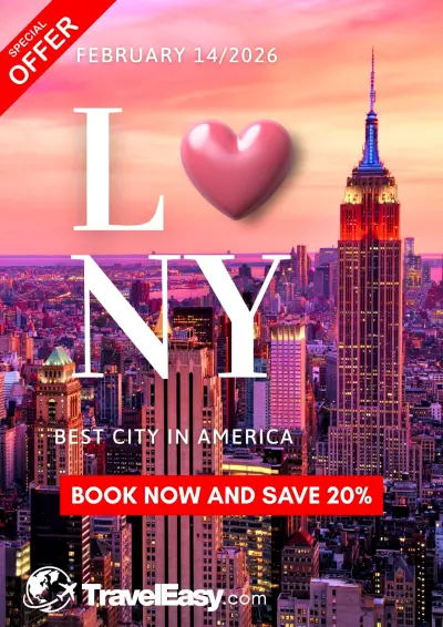 "Love NY🗽❤️" Valantine's Special Offer Poster
