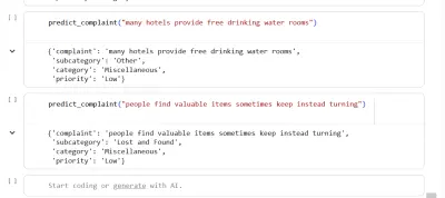 ICMS – Smart City Platform: AI-Based Citizen Complaint Classification