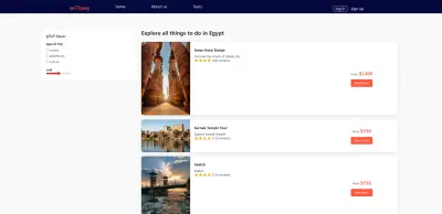 Sa7lawy – Egypt's Premier Trip Booking Platform