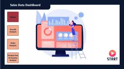 نظام تحليل مبيعات متكامل (Multi-Page Sales Dashboard) لشركة تجارة دولية