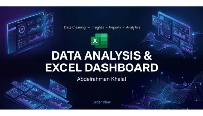 اكسل داشبورد Excel Dashboard تصميم احترافي