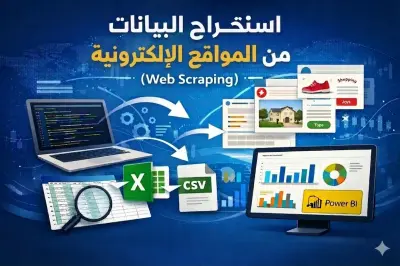 استخراج وجمع البيانات من المواقع الإلكترونية (Web Scraping)