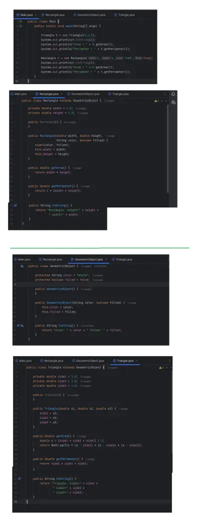 Geometric Object  System