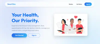 تطوير نظام حجز عيادات ذكي (Shefaa) باستخدام ASP.NET Core MVC