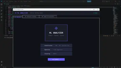ML Analyzer: أداة متكاملة لتدريب وتقييم نماذج تعلم الآلة بواجهة رسومية