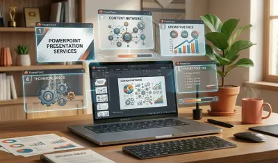 تصميم عروض PowerPoint شيّك واحترافي يبرز شغلك بأحلى صورة