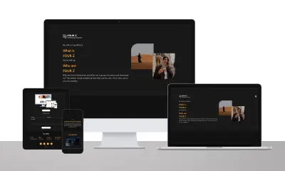 برمجة وتطوير صفحة هبوط FourZ