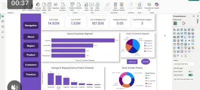 * محللة بيانات | تصميم Dashboards احترافية باستخدام Excel و Power BI