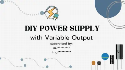 تصميم عروض تقديمية احترافية، عصرية، ومؤثرة (PowerPoint & Canva)