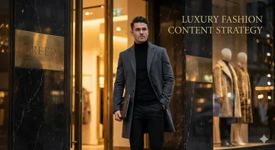 استراتيجية محتوى إعلاني لبراند أزياء (Luxury Fashion Brand)