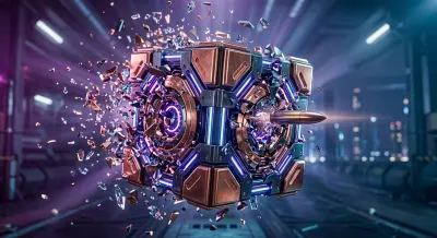 هندسة المؤثرات البصرية الديناميكية (Dynamic VFX Sharding) | محاكاة لحظة التشظي الفائق