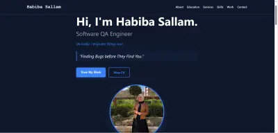 معرض أعمالي كمهندسة اختبار برمجيات (QA Portfolio)