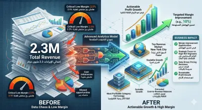 خبير تحسين الأرباح وتحليل المبيعات | تحويل البيانات إلى قرارات استراتيجية لتعظيم العوائد