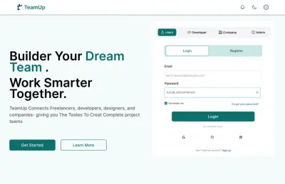 TeamUp: AI-Powered Freelancing Platform for Beginners