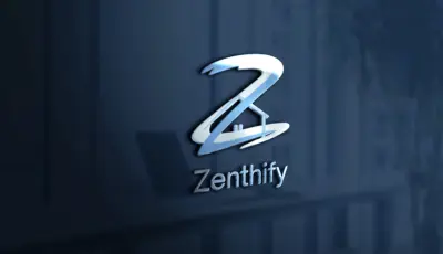 تصميم هوية بصرية لشركة خدمات تنظيف (براند Zenthify)