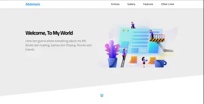 Creative Landing Page (HTML & CSS)