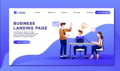 تصميم وتطوير صفحة هبوط احترافية وجذابة