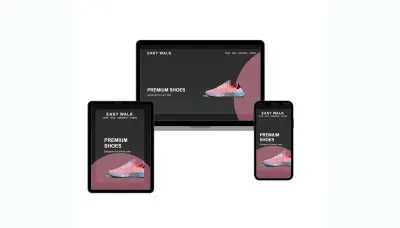 تصميم Landing Page احترافية وسريعة لجميع الشاشات