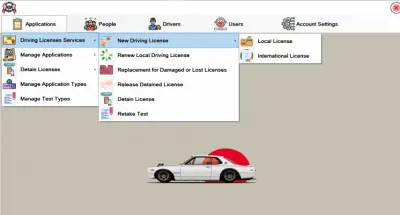 نظام إدارة رخص القيادة الشامل - حل متكامل لأتمتة إجراءات الترخيص