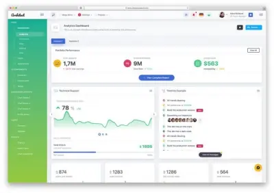بناء لوحة تحكم إدارية (Admin Dashboard) احترافية باستخدام .NET Core و Web API