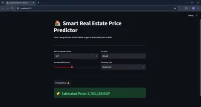 بناء وتدريب نموذج تعلم آلة (Machine Learning) لتوقع أسعار العقارات